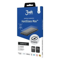 Ochranné sklo 3MK HardGlass Max Privacy iPhone 7/8/SE (2020/2022) black Fullscreen Glass Privacy