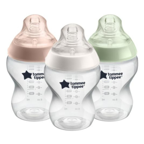 Set dojčenských fliaš, 260 ml, rôzne farby, 3ks TOMMEE TIPPEE