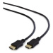 GEMBIRD CABLEXPERT HDMI-HDMI kábel 3 m, 1.4, M/M tienené, pozlátené kontakty, CCS, ethernet, čie