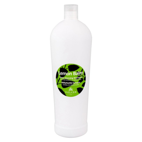 KALLOS COSMETICS Lemon Balm Šampón 1000 ml