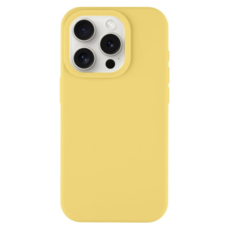 Tactical Velvet Smoothie Kryt pre iPhone 15 Pro, Žltý