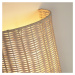 Ratanové nástenné svietidlo v prírodnej farbe Kimjit - Kave Home