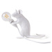 Stolová LED lampa Mouse Lamp USB stojacia biela