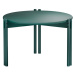 Zelený okrúhly konferenčný stolík z borovicového dreva ø 60 cm Sticks – Karup Design