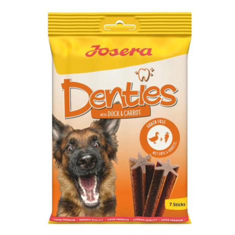 Josera Dog Denties with Duck&amp;Carrot maškrta pre psy 180g