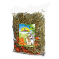 JR FARM seno s mrkvou pre králiky a hlodavce 500g