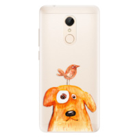Silikónové puzdro iSaprio - Dog And Bird - Xiaomi Redmi 5