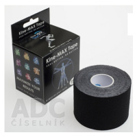 KINE-MAX Classic Kinesiology Tape Tejpovacia páska čierna 5 m