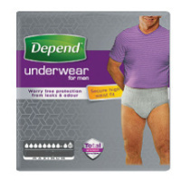 Depend Maximum L/XL pre mužov naťahovacie nohavičky 9 ks