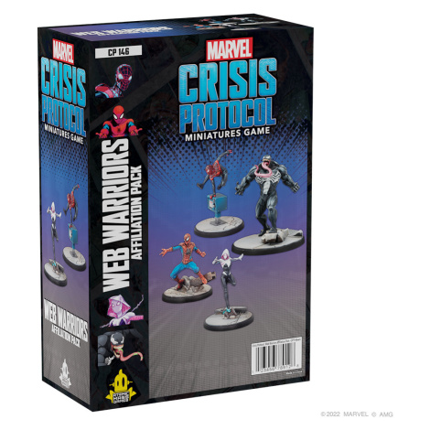 Atomic Mass Games Marvel Crisis Protocol - Web Warriors Affiliation Pack
