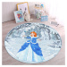 Modrý detský koberec ø 80 cm Comfort – Mila Home