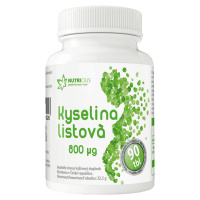 NUTRICIUS Kyselina Listová 800mcg 90 tabliet