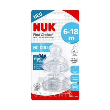 NUK FC+ náustok Flow Control