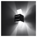 Čierne nástenné svietidlo Carlo – Nice Lamps