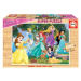 Educa detské drevené puzzle Disney Princezné 100 dielov 17628