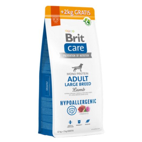 Brit Care Dog Adult Large Hypoallergenic - 12kg + 2kg GRATIS