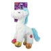 Hračka Dog Fantasy Stuffed Toy jednorožec pískací mix farieb 26cm