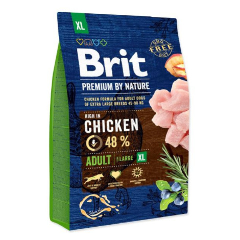 Krmivo Brit Premium by Nature Adult XL 3kg