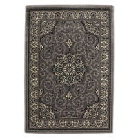 Tmavosivý koberec 200x290 cm Heritage – Think Rugs