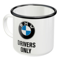 Plechový hrnček - BMW Drivers Only Postershop