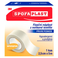 SPOFAPLAST Spofaplast Fixačná náplasť z netkanej textílie 5 m x 25 mm