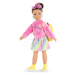 Súprava oblečenia Fluo Dressing Room Corolle Girls pre 28 cm bábiku 7 doplnkov od 4 rokov
