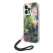 Kryt Guess GUOHCP14XHFLSB iPhone 14 Pro Max 6,7" blue hardcase Flower Strap (GUOHCP14XHFLSB)