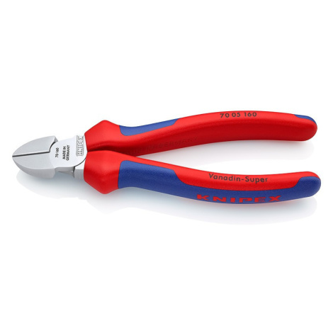 Bočné štiepacie kliešte chrómované 160 mm - 7005160 Knipex