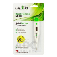 MICROLIFE Teplomer digitálny MT 3001 green