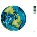 Maľovanie podľa čísel - PLANÉTA ZEM Rámovanie: bez rámu a bez vypnutia plátna, Rozmer: 40x50 cm