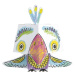 mamido Detská omaľovánka 3D papagáj