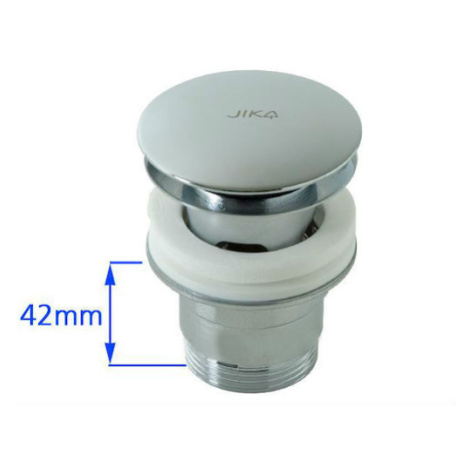 Umývadlová výpust Jika Cubito click-clack CR H3917100040001