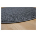 Kusový koberec Color Shaggy šedý kruh - 200x200 (průměr) kruh cm Vopi koberce