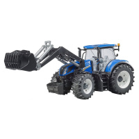 Bruder 3121 New Holland T7.315 s prednou lyžicou 1:16