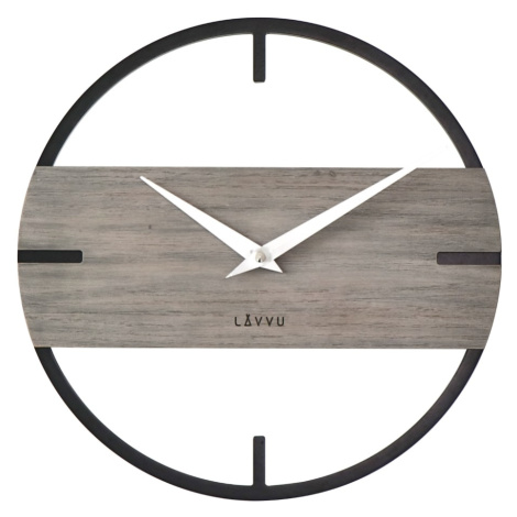 Drevené hodiny Loft LCT4011, 35cm Lavvu