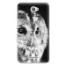 Plastové puzdro iSaprio - BW Owl - Sony Xperia E4