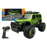 mamido  Auto na diaľkové ovládanie Jeep Raptor 1:18 zelené