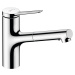 Hansgrohe Zesis M33, drezová batéria 150, s výsuvnou spŕškou, EcoSmart, chrómová, HAN-74810000