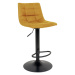 Žlté barové stoličky v súprave 2 ks 88 cm Middelfart – House Nordic
