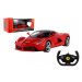 Auto RC Ferrari cervené plast 32cm 2,4GHz na dialk. ovládanie na batérie v krabici 43x19x23cm