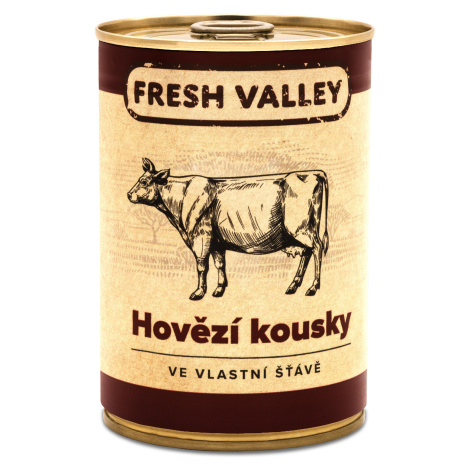 Fresh Valley konzerva s hovädzím 400 g