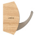 Nástenný vešiak z topoľového dreva v prírodnej farbe Flip – Umbra