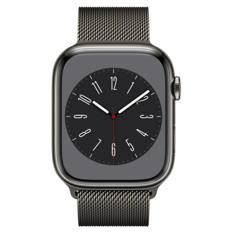 Apple Watch S8 GPS + Cell 45 mm Graphite/Graph. Milanese Loop + 100€ na druhý nákup