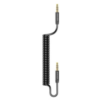 Audio strunový kábel Usams SJ256 Jack to Jack 3,5 mm 1,2 čierny