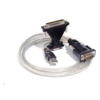 PREMIUMCORD Káblový adaptér USB - sériový port (COM, RS232, redukcia)