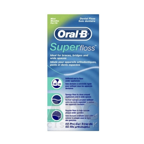 Oral-B Super floss Mint ZUBNÁ NIŤ