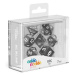 Sada kociek na RPG: Oakie Doakie Dice RPG Set Marble - Black (7 ks)