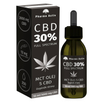 PHARMA ACTIV CBD 30% MCT olej s CBD 3000mg 10 ml