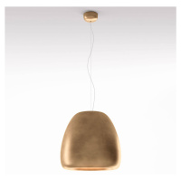 Rotaliana Pomi H1 závesná lampa zlatá Ø 48,5 cm