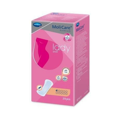 MOLICARE Premium lady pad 0,5 kvapky inkontinenčné vložky 28 ks